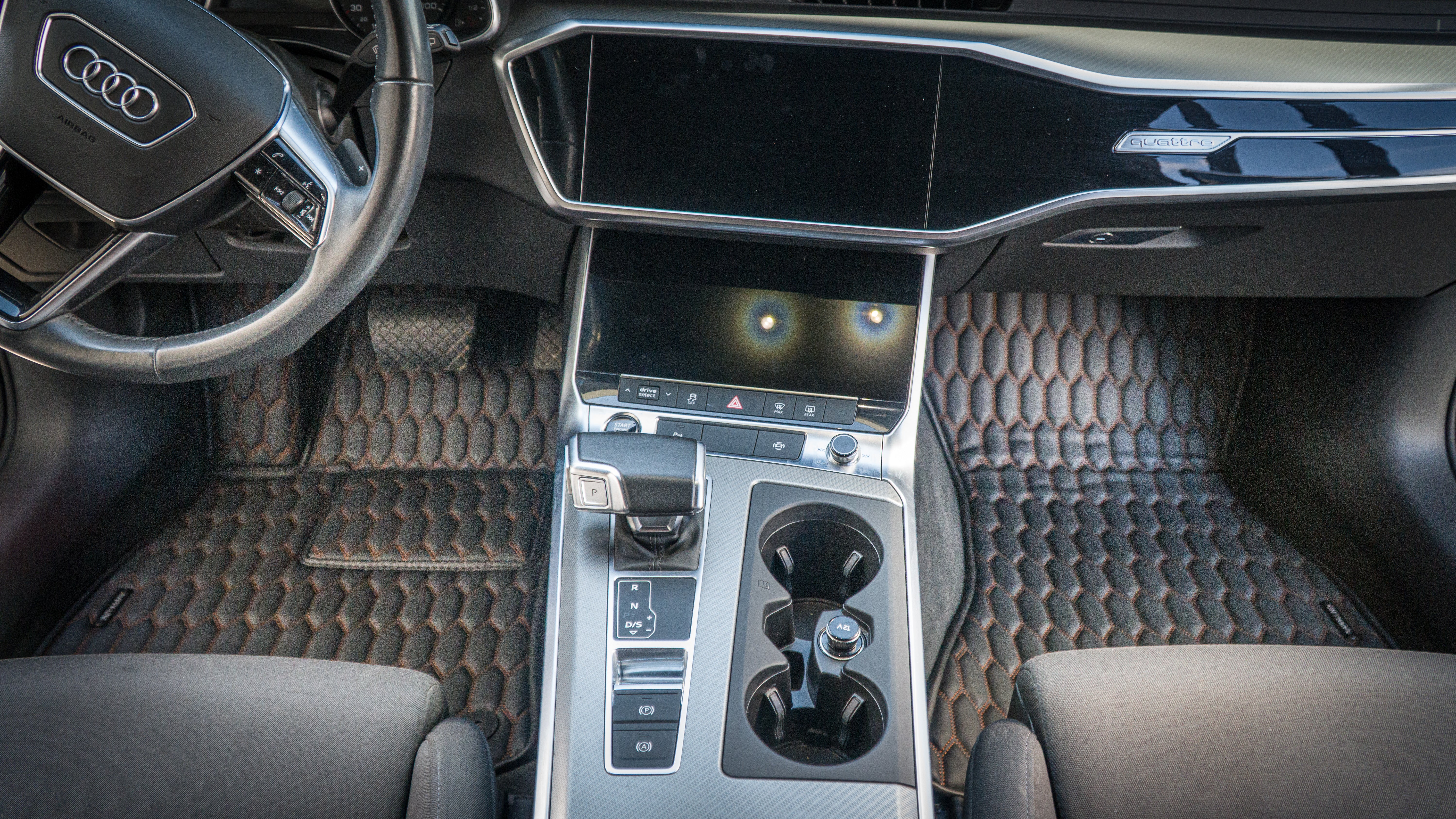 Audi A6 C8 Avant Hexagon Car Mat Set (2018–2025)