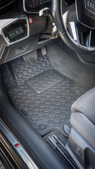 Audi A6 C8 Sedan Hexagon Car Mat Set (2018–2025)