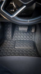 Audi A6 C8 Sedan Hexagon Car Mat Set (2018–2025)