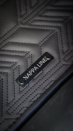 
Color: Black — Audi A6 C8 Sedan Herringbone car mat set