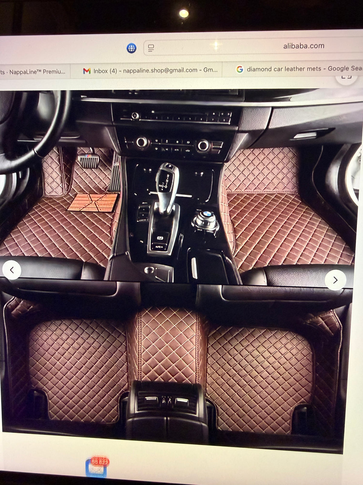 Premium PU Odos Kilimėliai Mercedes-Benz S klasė (2014-2020, W222, LHD)