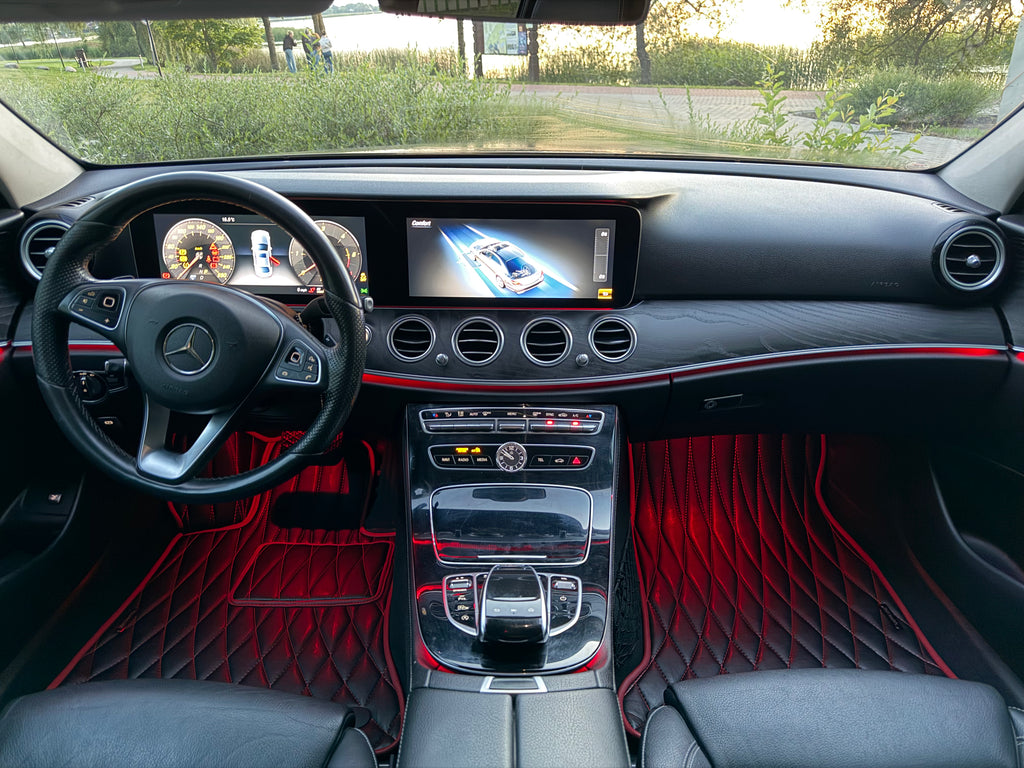 
Mercedes-Benz E W213 Handmade Diamond kilimėlių komplektas (2017–2023)